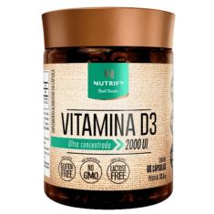 Vitamina D3 (60 Caps) Nutrify