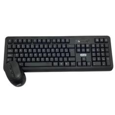 Teclado E Mouse Inova Sem Fio 2.4G Receptor Nano - Lenox