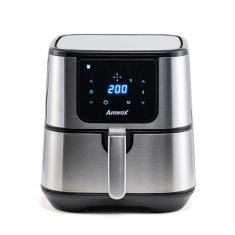 Fritadeira Elétrica/Air Fryer Amvox ARF 1255 Inox 1700W 7L Sem Óleo An