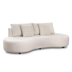 Sofá Curvo 3 Lugares Chloé