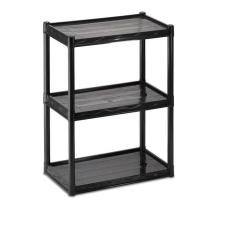Estante Multiuso 3 Andares Preta 55Xl.30X71 Cm Arthi