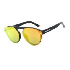Óculos De Sol Dark Face Preto Fosco Lente Espelhada B88-1410