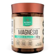 Nutrify - Magnésio 1400mg - Multivitamínico - Suplemento Alimentar de Máxima Absorção - Sem Glúten, Sem Lactose, Sem Açúcar - 60 Cápsulas