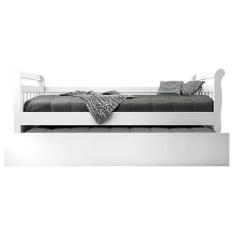 Bicama Babá Júlia Branco Brilho - Carolina - Carolina Baby