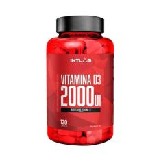 Vitamina D3 2000Ui 120 Cápsulas - Intlab-Unissex
