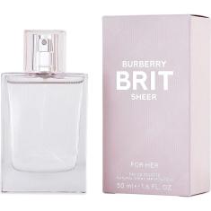 Perfume Feminino Burberry Brit Sheer Burberry Eau De Toilette Spray 50 Ml (nova Embalagem)