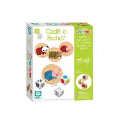 Brinquedo Educativo Crescer Cade O Bicho Da Nig Brinquedos