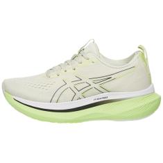ASICS Tênis de corrida feminino GLIDERIDE MAX, Bétula/preto, 40
