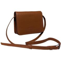 Bolsa Feminina Delicada Pequena BolsinhaTiracolo Transversal Couro - A