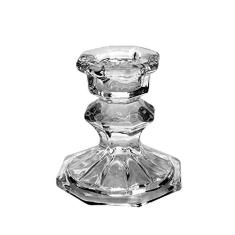 CASTIÇAL VELAS RED 6,5X7,5CM TRANSP