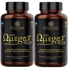 Kit 2x Super Omega 3 TG (180 caps cada) 1000mg - Essential Nutrition