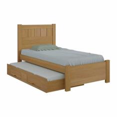 Cama Solteiro Com Cama Auxiliar Primícia Plus D'Doro Móveis Cinamomo