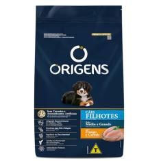 Origens Ração Seca Para Cães Filhotes De Médio Porte Sabor Frango 3Kg