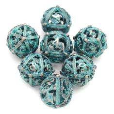 Acessórios de jogo de tabuleiro Metal Dice Chips para todas as idades