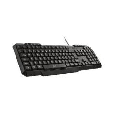 Teclado Com Fio Tm100 Design Slim 8 Teclas Multimidia Cabo De 130cm Re