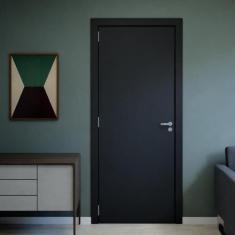 Kit porta de Madeira Completa 213cm x 74cm Batente regulavel de 14 a 1