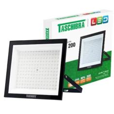 Refletor Tr Led 200W 6500K Preto Taschibra