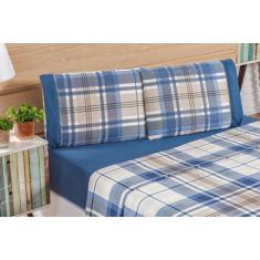 Jogo De Cama Casal Padrão 4 Peças Naturale Micro 200 Fios - Nathalia E