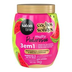 Creme de Tratamento Salon Line 3 em 1 Multy Poderosos Cachos dos Sonho