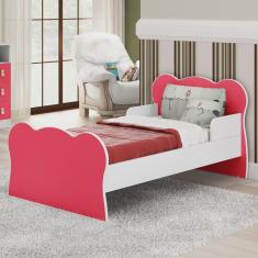 Mini Cama Infantil com Proteção Lateral Arco-íris djd Móveis