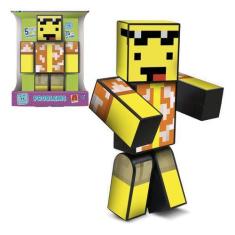 Boneco Mel Problems Grande - 35cm - Minecraft - Algazarra - Algazarra 