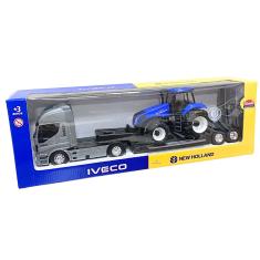 Caminhão Iveco Hi-Way Plataforma Trator New Holland T8