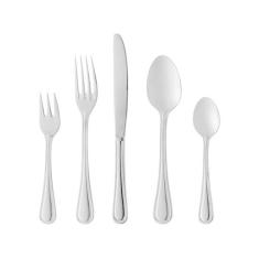 Faqueiro 30 peças de aço inox Prateado com Gift Box Avalon Wolff - 714