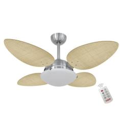 Ventilador Premium Natural 127V e Controle Remoto - CASAH, 110V