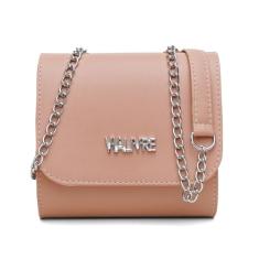 Bolsa Pequena Feminina Alça Corrente e Costura Reforçada