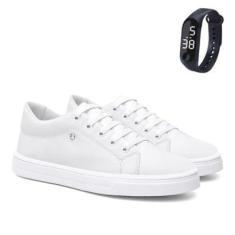 Tênis Feminino Dia a Dia Super Leve E Macio + Relógio 17000-Masculino