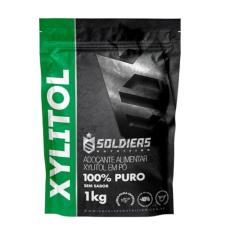 Xylitol 1Kg - 100% Puro Importado - Soldiers Nutrition