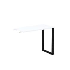 Mesa Complemento 900x450mm Mcp90/45p25tub Branco/Preto