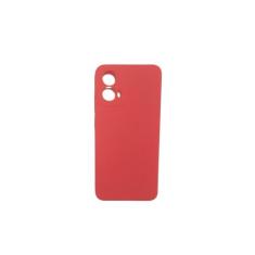 Capa Case + Película Gel Privativa Compatível Para Moto G34 - DB, Verm