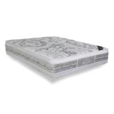 Colchão King Molas Ensacadas Látex Pocket Super Luxo Double Face Euro 