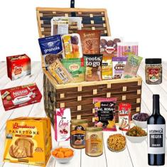 Cesta De Natal Especial Bergamo Com 26 Itens - Natal 2024 - Maiorca