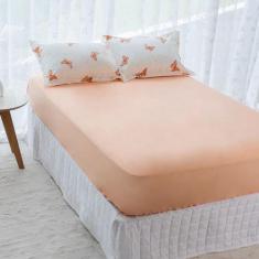 Jogo de Lençol Queen 3 Peças com Elástico Twist Confortável - Bella En