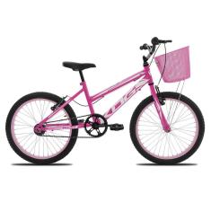 Bicicleta Infantil Feminina Aro 20 KOG com Cestinha