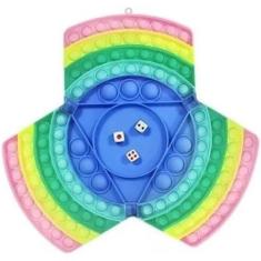 Pop it Jogo Tabuleiro Com Dados 3 Jogadores - MIZU