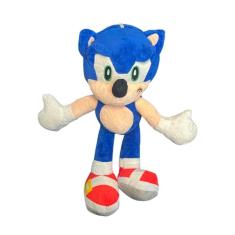 Boneco Pelúcia Turma Do Sonic Grande 28Cm O Herói Dos Games