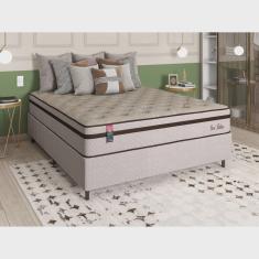 Cama Box Casal Hellen Colchões D33 Orto Relax 138x188x72