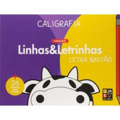 Caligrafia letra bastao