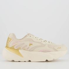 Tênis Fila Street Fit 2 Feminino Bege-Feminino