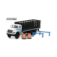 Miniatura Caminhão Polícia New York Nypd Greenlight 1/64