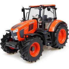 Miniatura Trator Universal Hobbi Kubota M7-171 Laranja 1/32