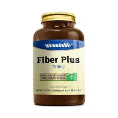 Suplemento Vitamínico Vitaminlife Fiber Plus 750mg - 120 Cápsulas