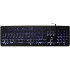 Teclado Mtek KB-7269L Portugues USB com Backlight - Preto