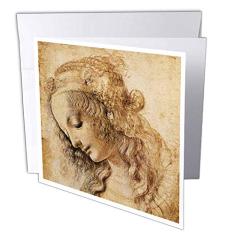 3dRose Testa, cartões comemorativos, conjunto de 12 (gc_5308_2)