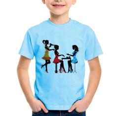 Camiseta Infantil Salão de Beleza Cabeleireira e Manicure - Foca na Mo