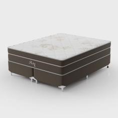 Cama Box Queen 158x198x71cm Molas Ensacadas Pictor Montreal