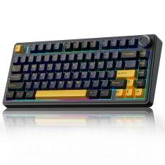 Teclado mecânico sem fio aula F75 75% com retroiluminação rgb